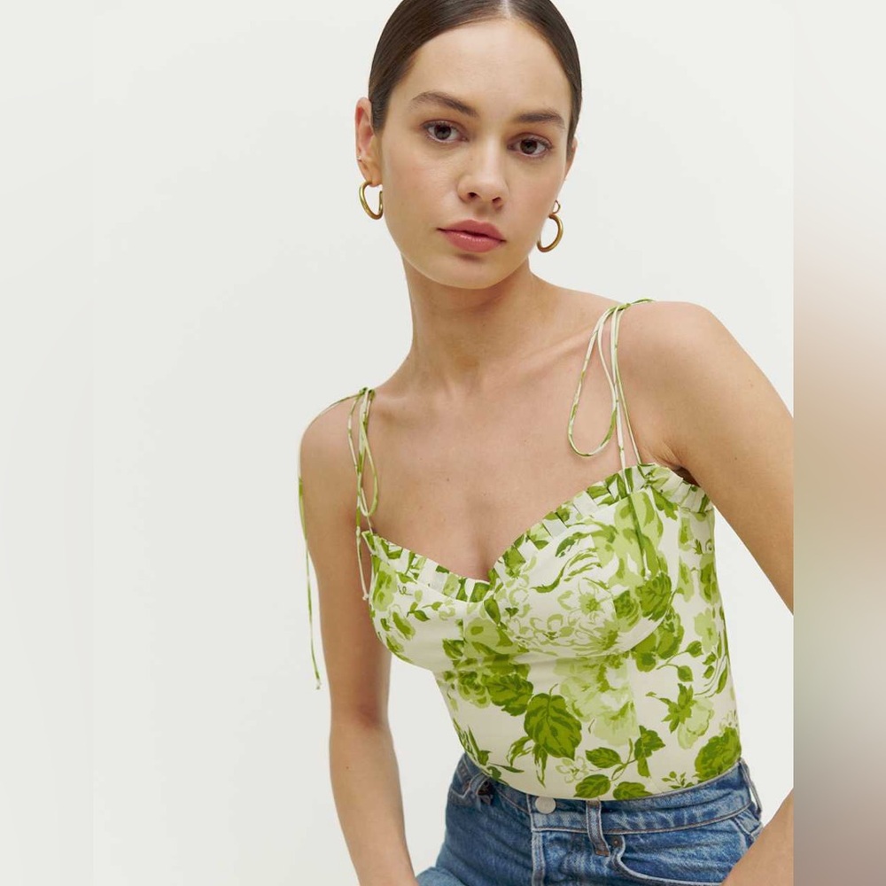 Reformation Novena Top Rialto - Size 6